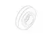 DORNBRACHT-Rosette-ERSATZTEILE-092792006-D-55-x-16-5-mm-Chrom-092792006-00 gallery number 1
